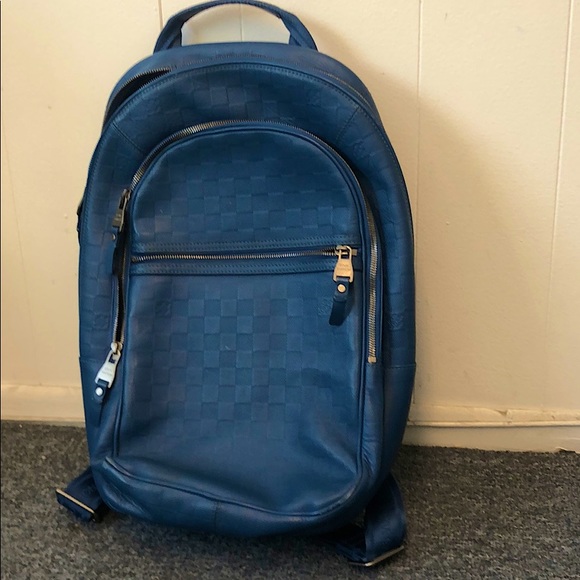 Royal Blue Authentic Louis Vuitton Backpack - Picture 2 of 4